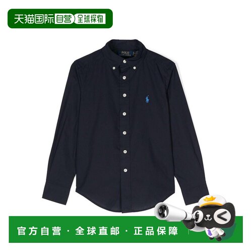 1h可退 RALPH LAUREN 男童衬衫 323952199002 SS2024 黑色
