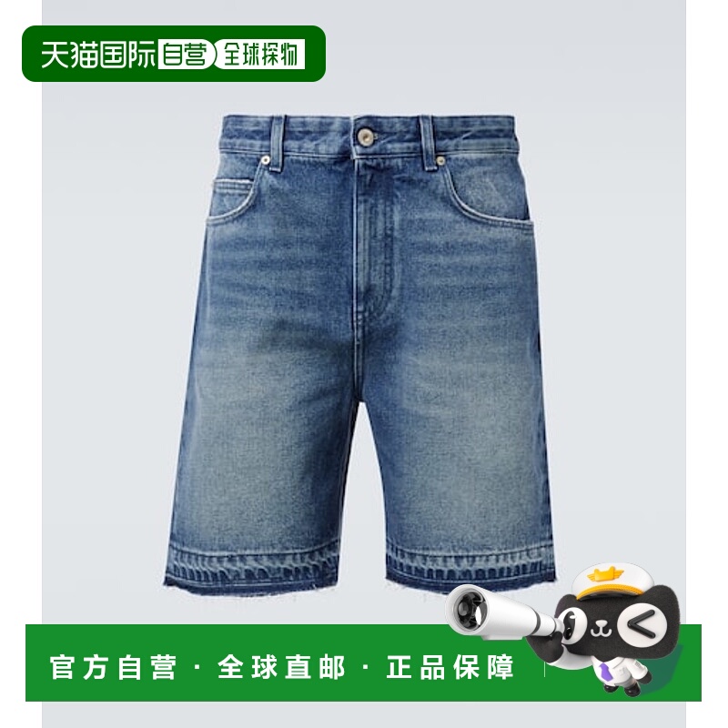 1h可退 潮奢 LOEWE 罗意威 男士 Paula's Ibiza 牛仔短裤