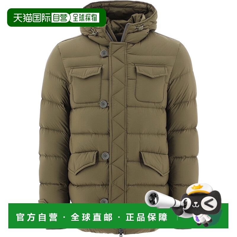 1h可退 HERNO 男士夹克 PI004ULE192887730 AW2021 绿色 