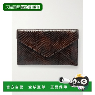 Van Noten 德赖斯 1h可退 女士 Dries 范诺顿 中号蛇纹皮革 潮奢