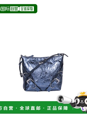 GIVENCHY 女士单肩包 BB50YYB1Q9410 AW2024 蓝色 Metallic leath