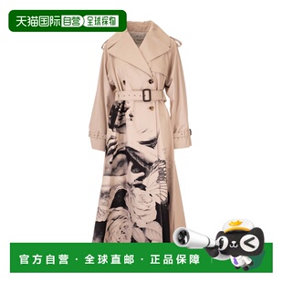 花色 VALENTINO AW2019 SB0CA46552E0BG 图案印花双排扣 女士外套