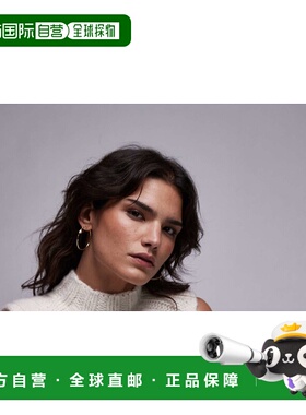 1h可退 潮奢 Arket 女士 ARKET 针织罗纹高领背心(米白色)