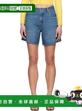 1h可退 潮奢 Levi'S 李维斯 女士 蓝色 High Rise Baggy Linen+ L