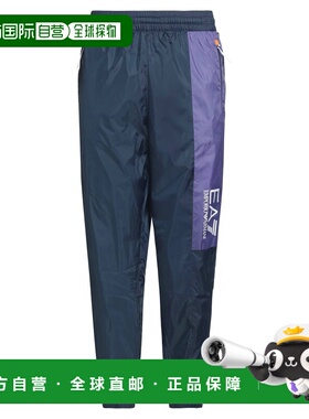 潮奢 Ea7 男士 休闲长裤 blue蓝色 舒适时尚裤子运动裤