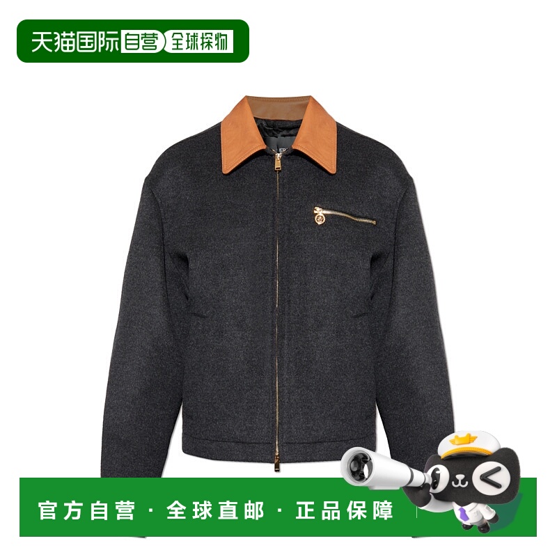 1h可退 VERSACE 男士夹克 10222441A168481EG00 SS2026 灰色