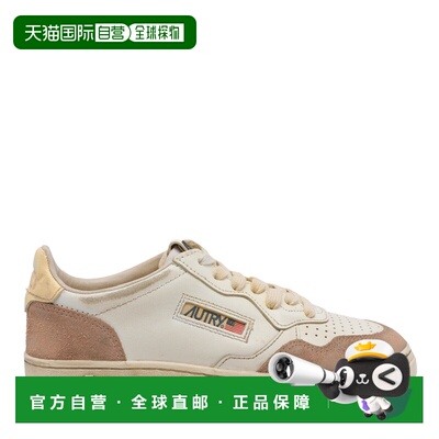 AUTRY 女士运动鞋 AVLWMP02 SS2026 白色 Medalist Super Vintage