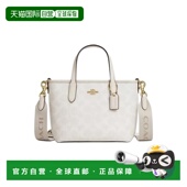 COACH 蔻驰白色手提包单肩包 AW2024 女士斜挎包 CW032IMXU5