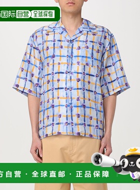 MARNI 男士衬衫 CUMU0213A6UTSG09SAB21 SS2024 蓝色