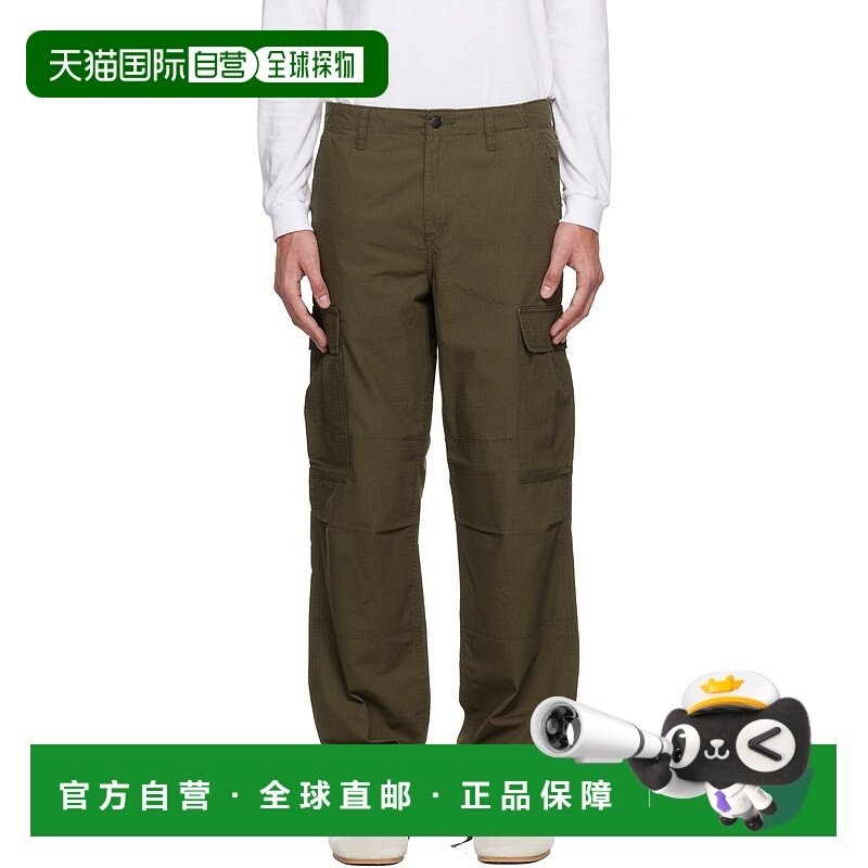 潮奢 CARHARTT WIP 男士 卡其色 Regular 工装裤 I032467
