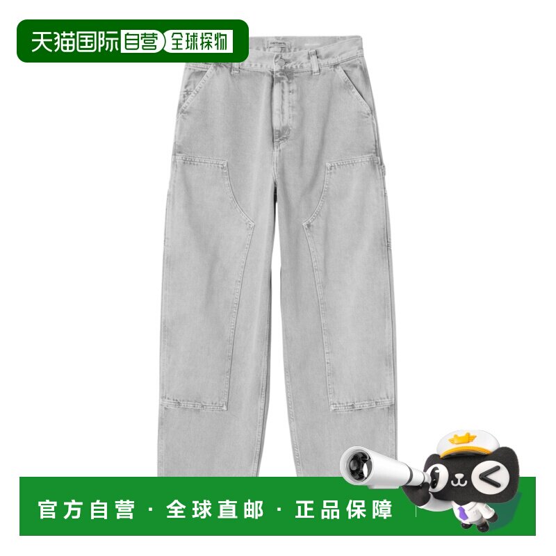 1h可退 CARHARTT WIP 女士牛仔裤 I035828895F AW2025 灰色工装裤