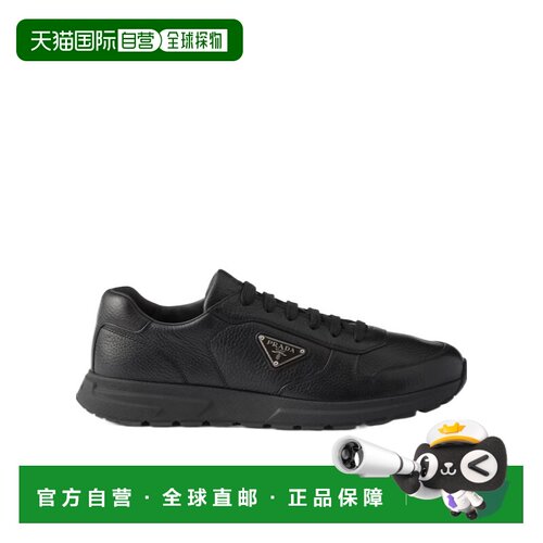 PRADA 男士休闲鞋 2EE443013FG000F0002 CO 黑色 PRAX 2.0 皮革运