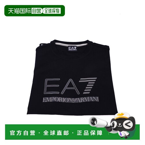 EA7 EMPORIO ARMANI 男士T恤 6XPTA5PJ18ZBLACK短袖阿玛尼男装