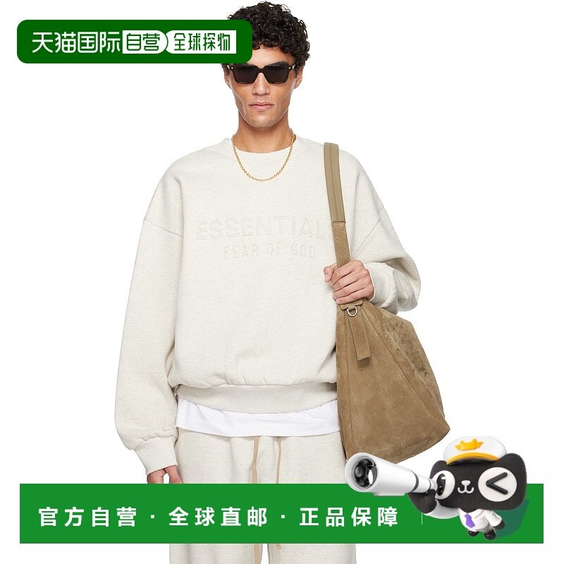 潮奢 essentials fear of god 男士 灰色 Holiday 系列 Embossed