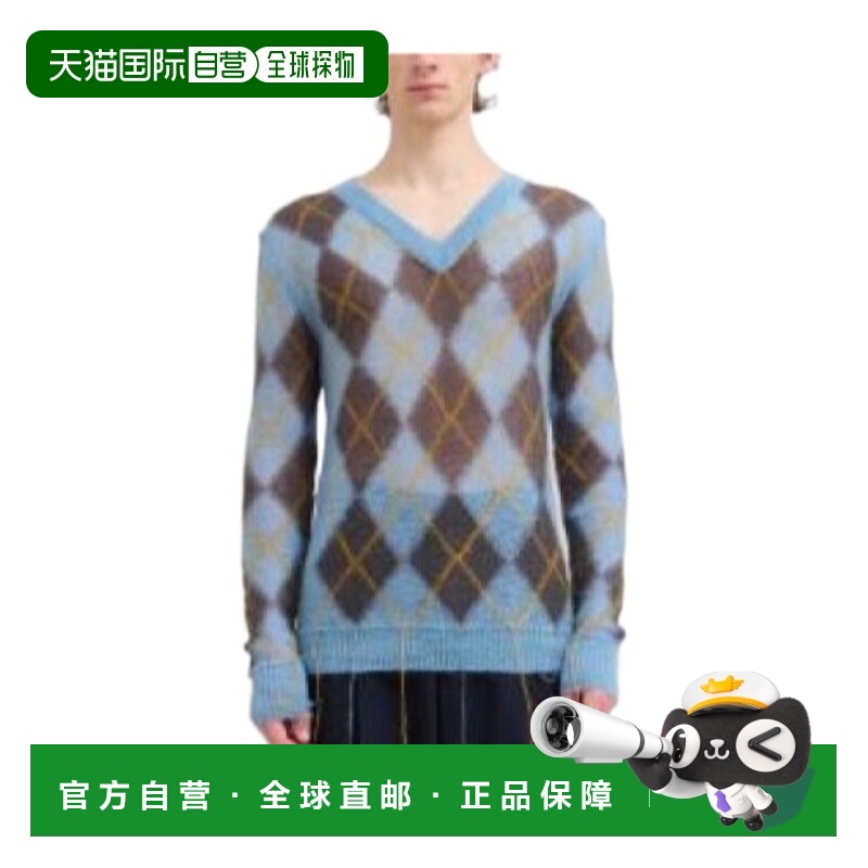 1h可退 MARNI 男士针织毛衣 CVMG0128Q0UFU175ARB47