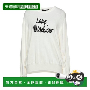 1h可退 潮奢 moschino 爱莫斯奇诺 女士 毛衣 beige米色 舒适时尚