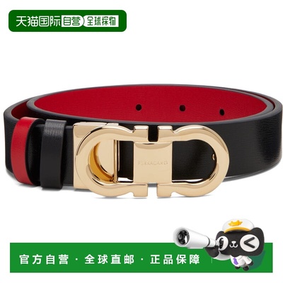 1h可退 潮奢 Salvatore Ferragamo 菲拉格慕 女士 黑色 Adjustabl