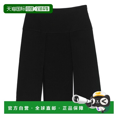 KHAITE 女士半身裙 41324092W4092200 AW2024 黑色 KIDD SKIRT
