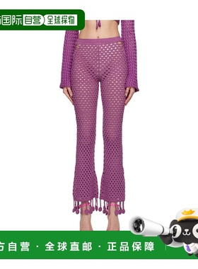 1h可退 MOSCHINO 女士休闲裤 231EA038305060235A0235VIOLET