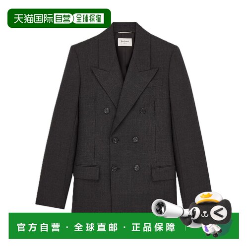 SAINT LAURENT 男士西服 A003F3Y1O141140 AW2026外套西装