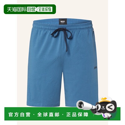 1h可退 BOSS 男士短裤 100171491917006 CO 蓝色 Lounge shorts M
