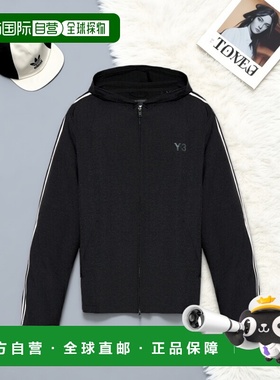 Y-3 男童夹克 JW73540BLACK AW2025 黑色 Hoodie