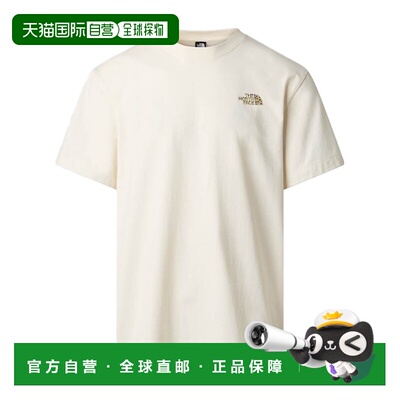 THE NORTH FACE 男士T恤 NF0A8GB4QLI SS2026 白色