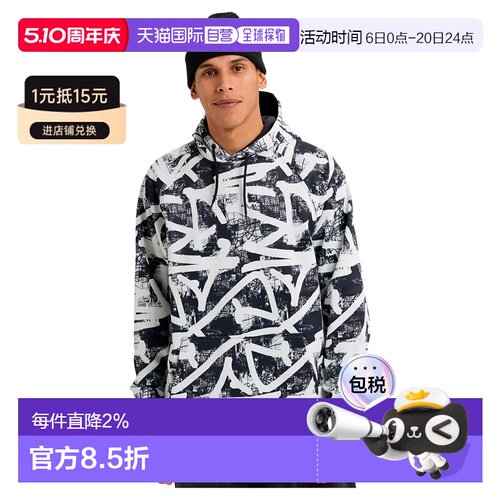 BURTON Crown 防水连帽卫衣 中性户外