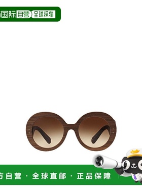 PRADA 女士眼镜 0PR27RSFWOODIAM6S1 棕色太阳镜 AW2021普拉达