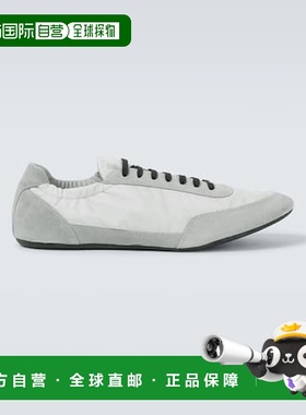 1h可退 潮奢 Prada 普拉达 男士 Collapse Re-Nylon 绒面革运动鞋