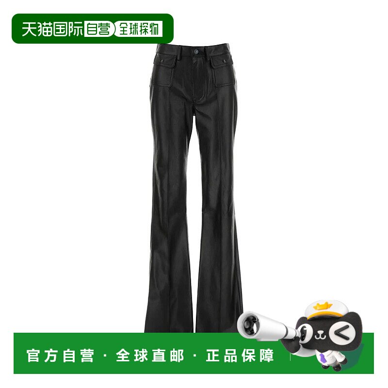 1h可退 TOM FORD 女士休闲裤 PAL755LEX333LB999 AW2024 黑色