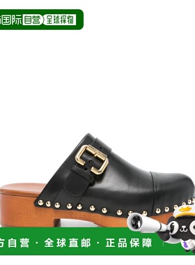 1h可退 潮奢 Chloe 蔻依 女士 Chloe 黑色凉鞋 CH25A12ZLT001拖鞋