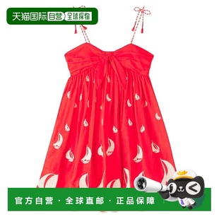 1h可退 潮奢 ZIMMERMANN 女童 Scarborough 印花棉质连衣裙童装