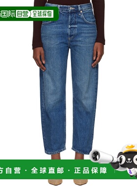 1h可退 潮奢 Citizens Of Humanity 女士 蓝色 Dahlia Bow Leg Ba