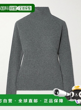 1h可退 潮奢 Arch4 女士 Ariana 罗纹有机羊绒高领毛衣 KNJP2350G