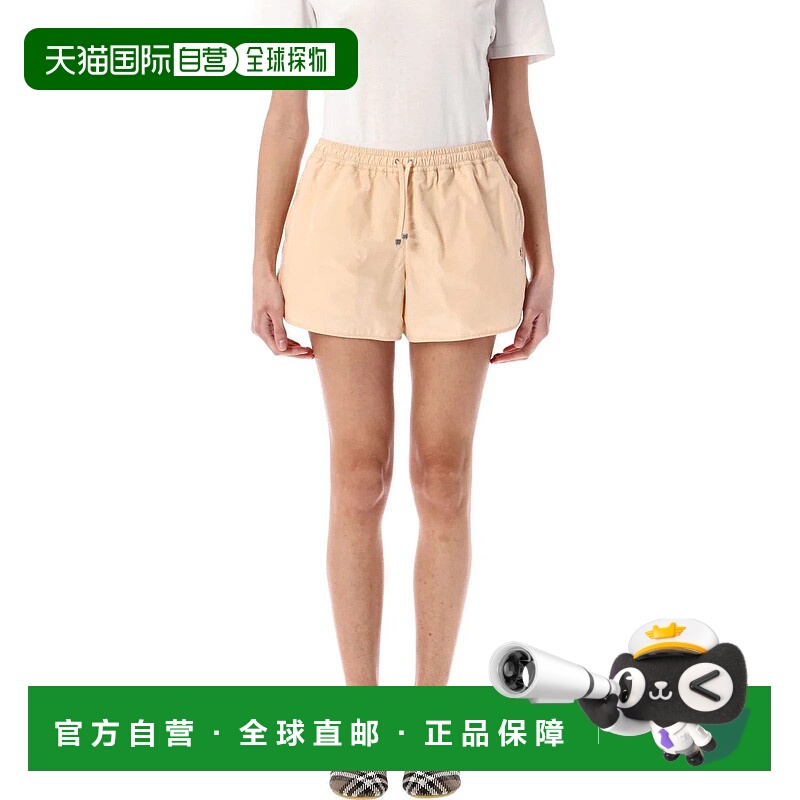 BURBERRY 女士短裤 25P8101786C1789 SS2025 米白色