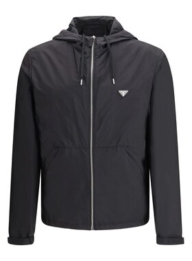 1h可退 香港直邮PRADA 男士外套 SGC220SOOO1WQ9F0002NERO AW2026