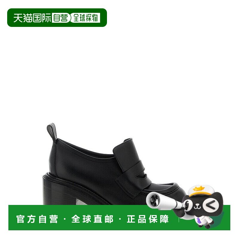 1h可退 潮奢 Moschino 莫斯奇诺 女士 Olivia 方跟樂福鞋 MA10728