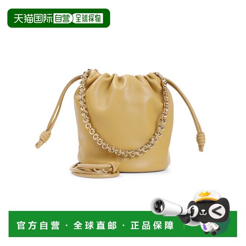 LOEWE 女士斜挎包 A411FPBX026715 AW2024 棕色 BORSA CESTO FLAM