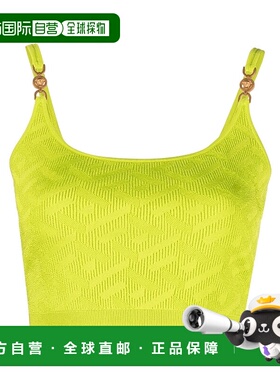 VERSACE 女士T恤 10087891A052361GF10 SS2023黄色背心