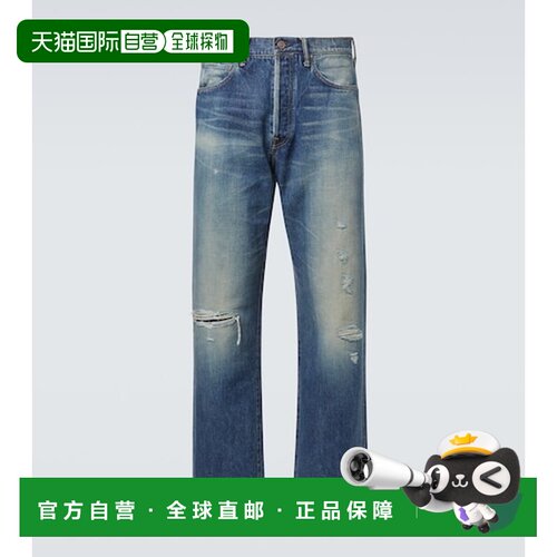 Visvim维斯维木Social Sculpture 01男士牛仔长裤