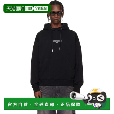 off-white 男士 黑色 Statement Skate 连帽衫 OMBB085F25FLE0161