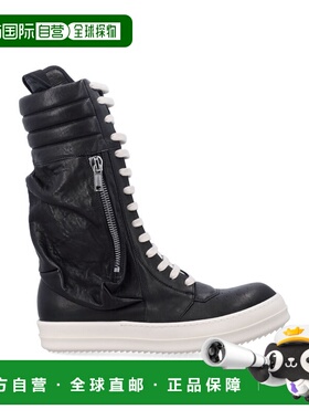 1h可退 潮奢 rick owens 瑞克 欧文斯 男士 皮质运动鞋 RU01F2885