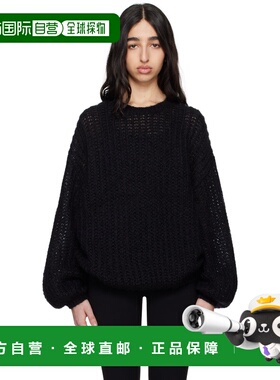 1h可退 潮奢 toteme 女士 黑色 Puffed Knit 毛衣 252WRT0547YA01