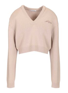 ACNE STUDIOS 女士针织衫 A60625AAD AW2025 灰色 Wool Sweater