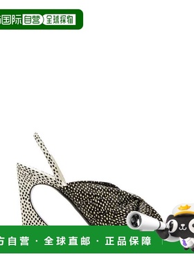 潮奢 Fendi 芬迪 女士 Arco 印花露跟高跟涼鞋 8X8880AYFB