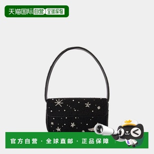 SS2025 黑色 Staud STAUD Beaded H25R6001PB Tommy 女士单肩包