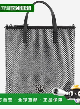 PINKO 女士单肩包 102746A218Z99N AW2024 黑色女包手提包