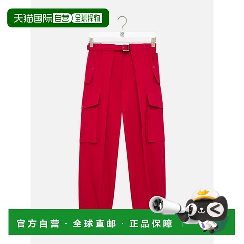 LOEWE 女士休闲裤 S359Y04XJ571007100 AW2026 红色