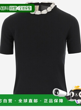 VALENTINO 女士针织衫 7B3KC66B9ED0NO AW2025 黑色